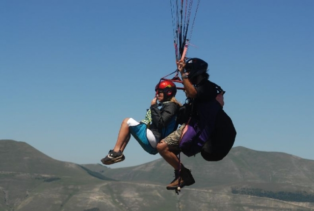Alta Tensione Parapendio Volo tandem